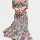 Bláthnaid - Radiant Colourblock Maxi Dress