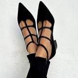 Tara - Strappy Cross Heels