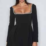ELLIOTT | SOPHISTICATED PEARL DRESS