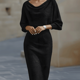 ELOWEN AINSLEY | LUXURIOUS MIDI DRESS