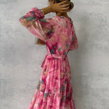 Aisling - Long Floral Dress