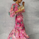 Órlaith - Blooming Wrap Dress