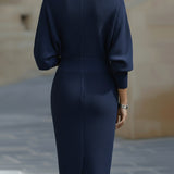 ELOWEN AINSLEY | LUXURIOUS MIDI DRESS