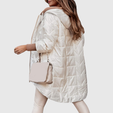 ELEANOR | QUILTED HOODED COAT