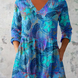 Saoirse | V-Neck Long Blouse