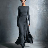 Naomie | Maxi Dress with Side Knot
