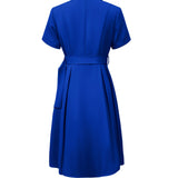 CELINA BLOOM | ELEGANT BLACK A-LINE DRESS