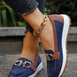 Aoibhín - Buckled Flat Shoes