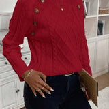 Éabha - Stylish Twisted Jumper