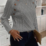 Éabha - Stylish Twisted Jumper