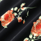 Bláithín - Midi Dress with Floral Print