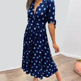 Éabha - Chic Polka Dot Dress