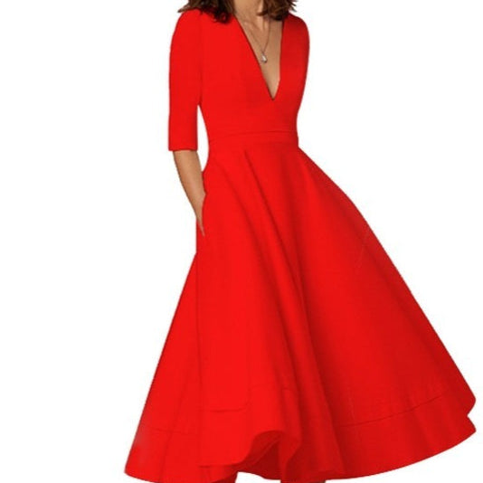 Bríd - Sophisticated Midi Dress