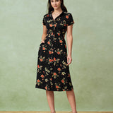 Aoife - Blooming Midi Dress