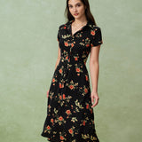 Aoife - Blooming Midi Dress