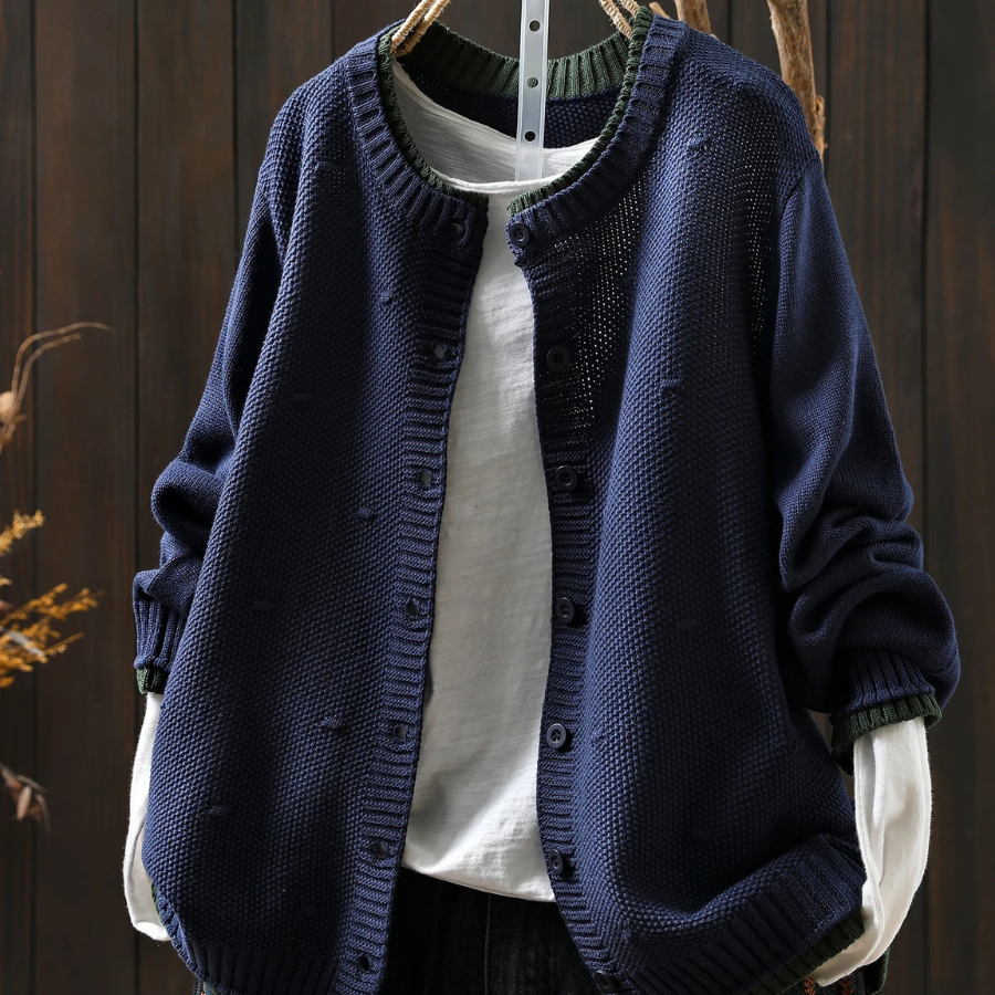 Aisling - Chic Textured Cardigan