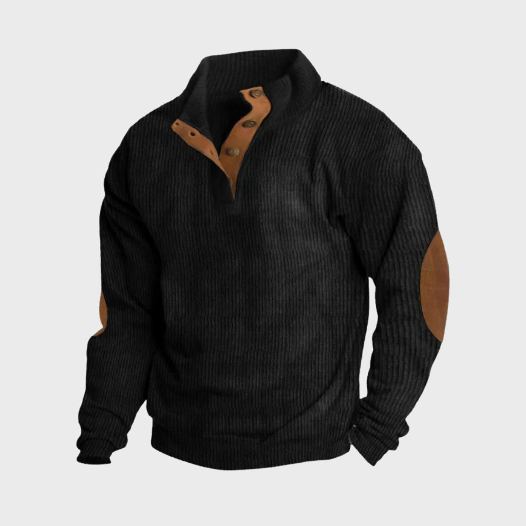 Seán - Jumper Featuring Elbow Patches
