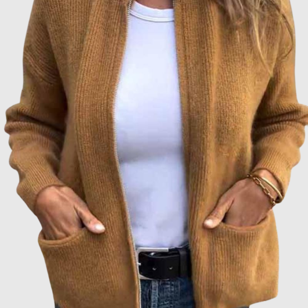 ALVERA | COTTON KNIT CARDIGAN