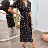 Éabha - Chic Polka Dot Dress