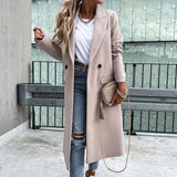 EVELYN - CLASSIC WINTER COAT WITH LAPELS