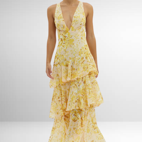 Aisling - Chic Long Maxi Dress