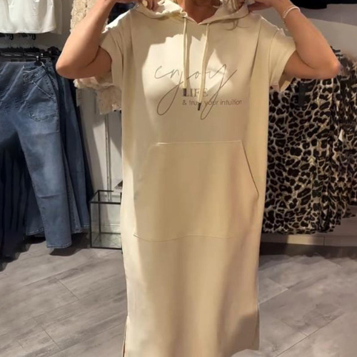 Aoibhfhinn - Chic Hooded Dress
