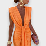 Aoibhinn - Chic Pleated Dress