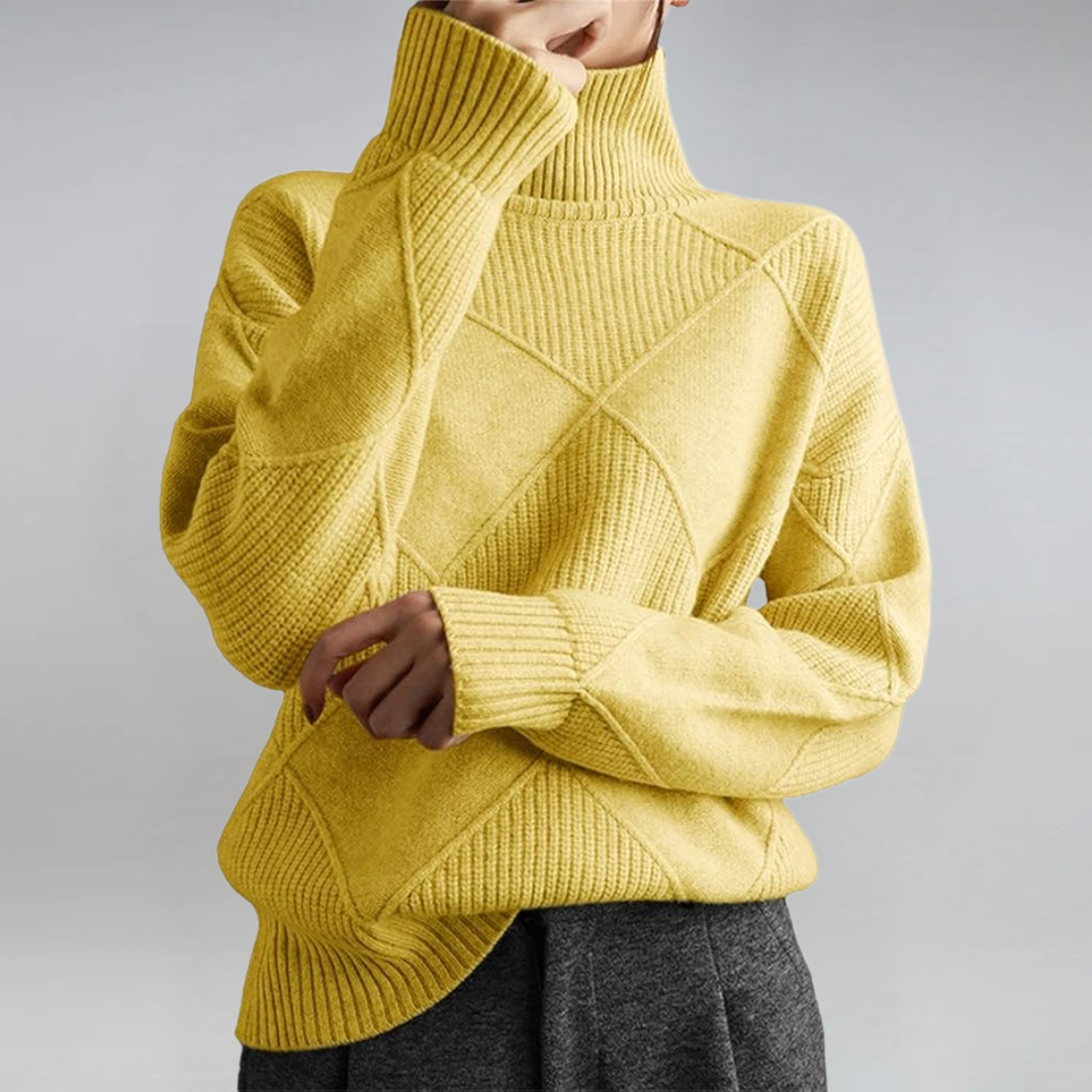 Caitríona - Stand-Up Collar Jumper