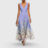 Caoimhe - Graceful Floral Gown