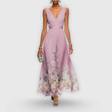 Caoimhe - Graceful Floral Gown