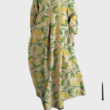 Róisín - Lemon Midi Dress