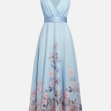 Caoimhe - Graceful Floral Gown