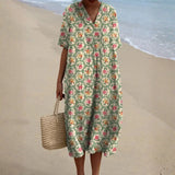 Odharnait - Floral Print Dress