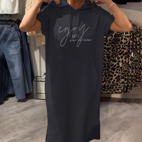 Aoibhfhinn - Chic Hooded Dress