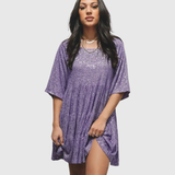 FIANNA | FLOWING SEQUIN MAXI DRESS