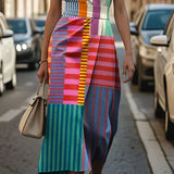 Aifric - Chic Geometric Dress