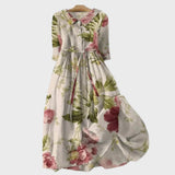 Órla - Elegant Floral Maxi Dress