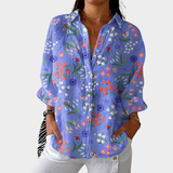 Ailbhe - Lightweight Colourful Printed Top