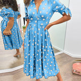 Tara - Chic Polka Dot Dress