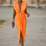 Aoibhinn - Chic Pleated Dress