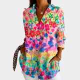 Fedelma - Harmony Blouse in Blooming Meadow