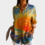 Treasa - Sunset Glow Blouse