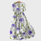 Clodagh - Elegant Floral Maxi Gown