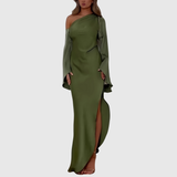 ALYNE | ELEGANT ONE-SHOULDER EVENING DRESS