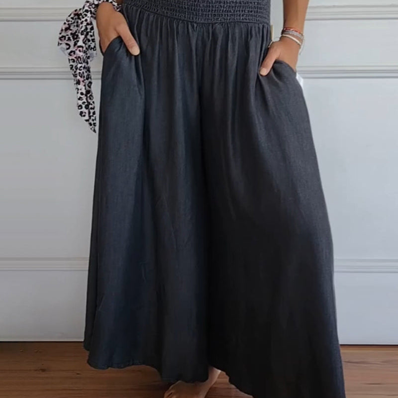 Gormfhlaith - Chic High-Waisted Trousers