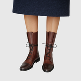 ELOWYN | CLASSIC LACE-UP BOOTS