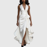 AMELYA | EVENING WRAP MAXI DRESS