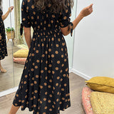 Éabha - Chic Polka Dot Dress
