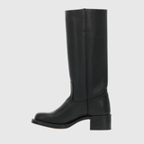 LERELIA | LEATHER KNEE-HIGH BOOTS