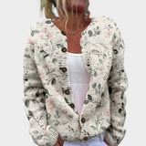 Doireann | Chic Floral Cardigan